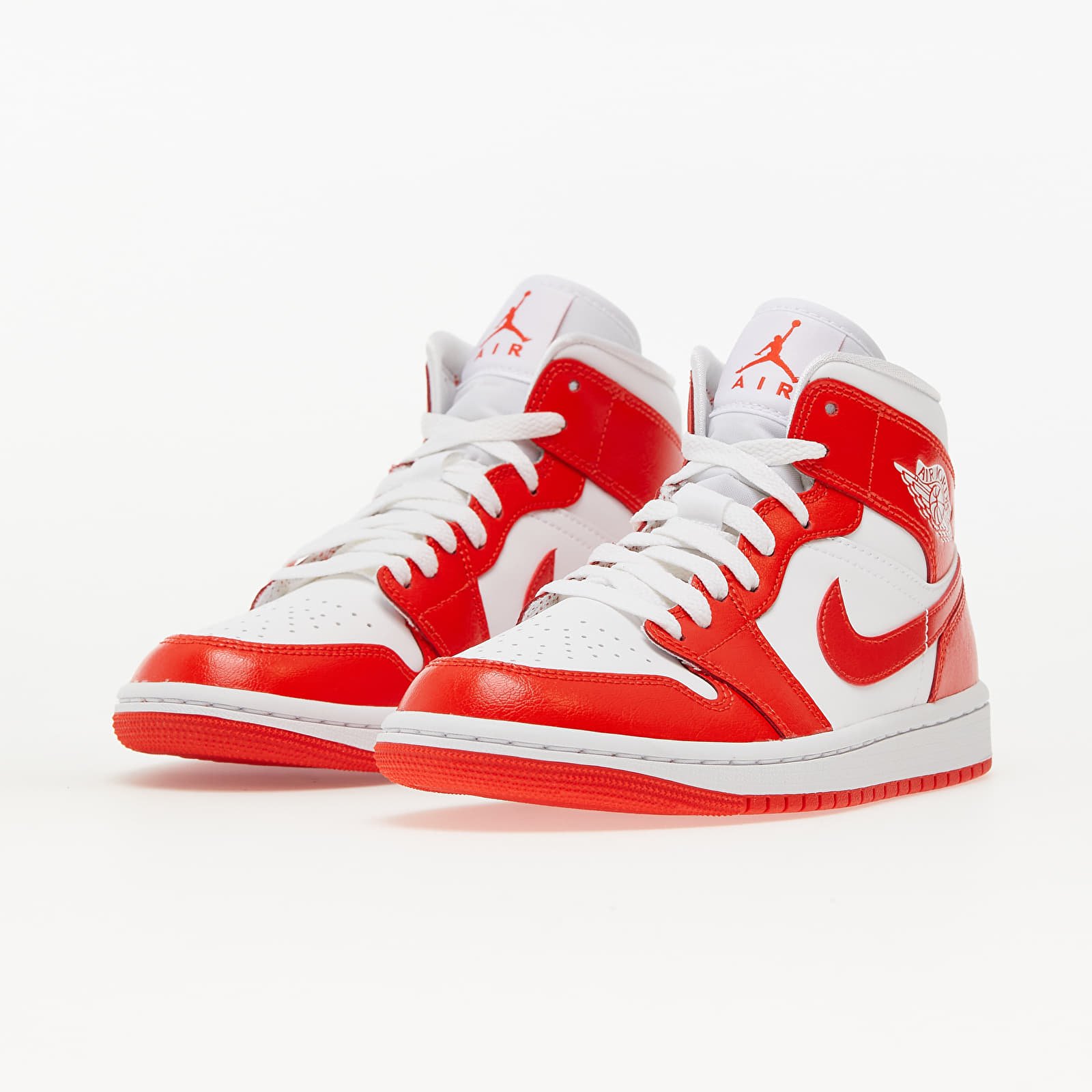 Women's shoes Air Jordan W 1 Mid White/ Habanero Red-White
