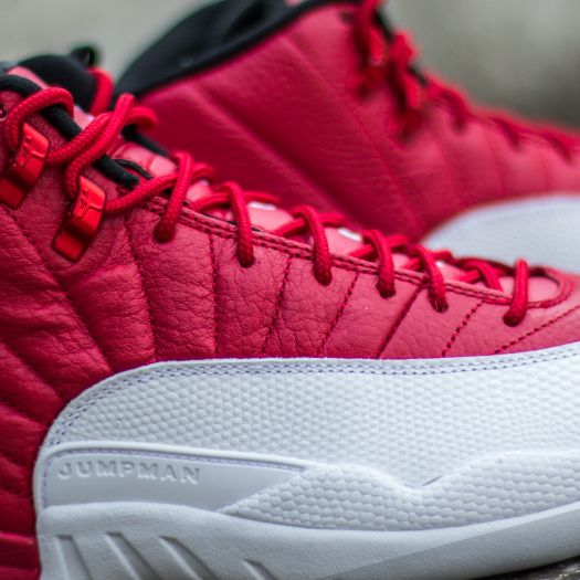 Red jordan 12 womens on sale