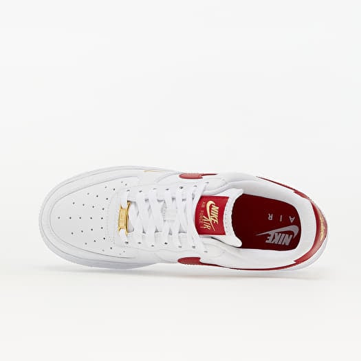 Women s shoes Nike W Air Force 1 07 Essential White Gym Red Gym Red White Footshop