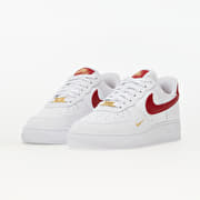 スニーカー Nike Air Force 1 '07 Essential White Gym Red (W) Nike Air Force 1 Low '07 Essential White Gym Red Gold
