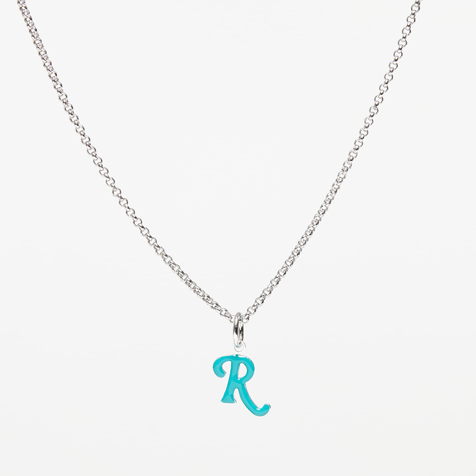 Accessories RAF SIMONS Simple R Necklace Petrol | Footshop