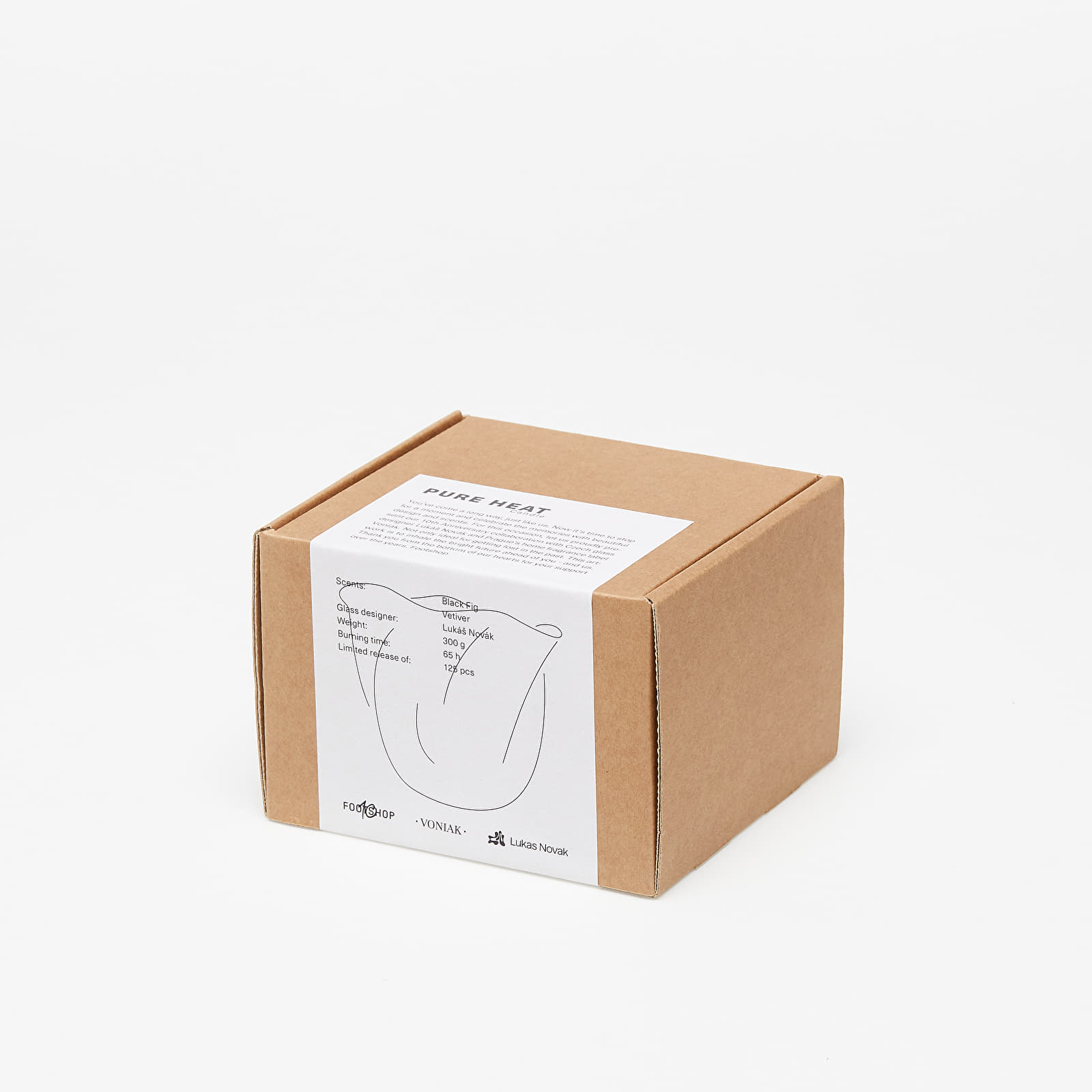 Candles and diffusers FTSHP x Lukáš Novák x Voniak Pure Heat Candle