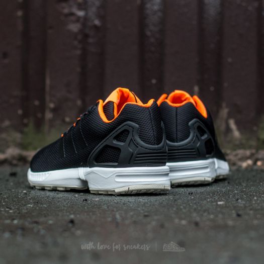 Adidas zx flux nere e arancioni hot sale