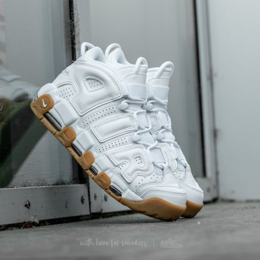 Nike uptempo store grigie e blu