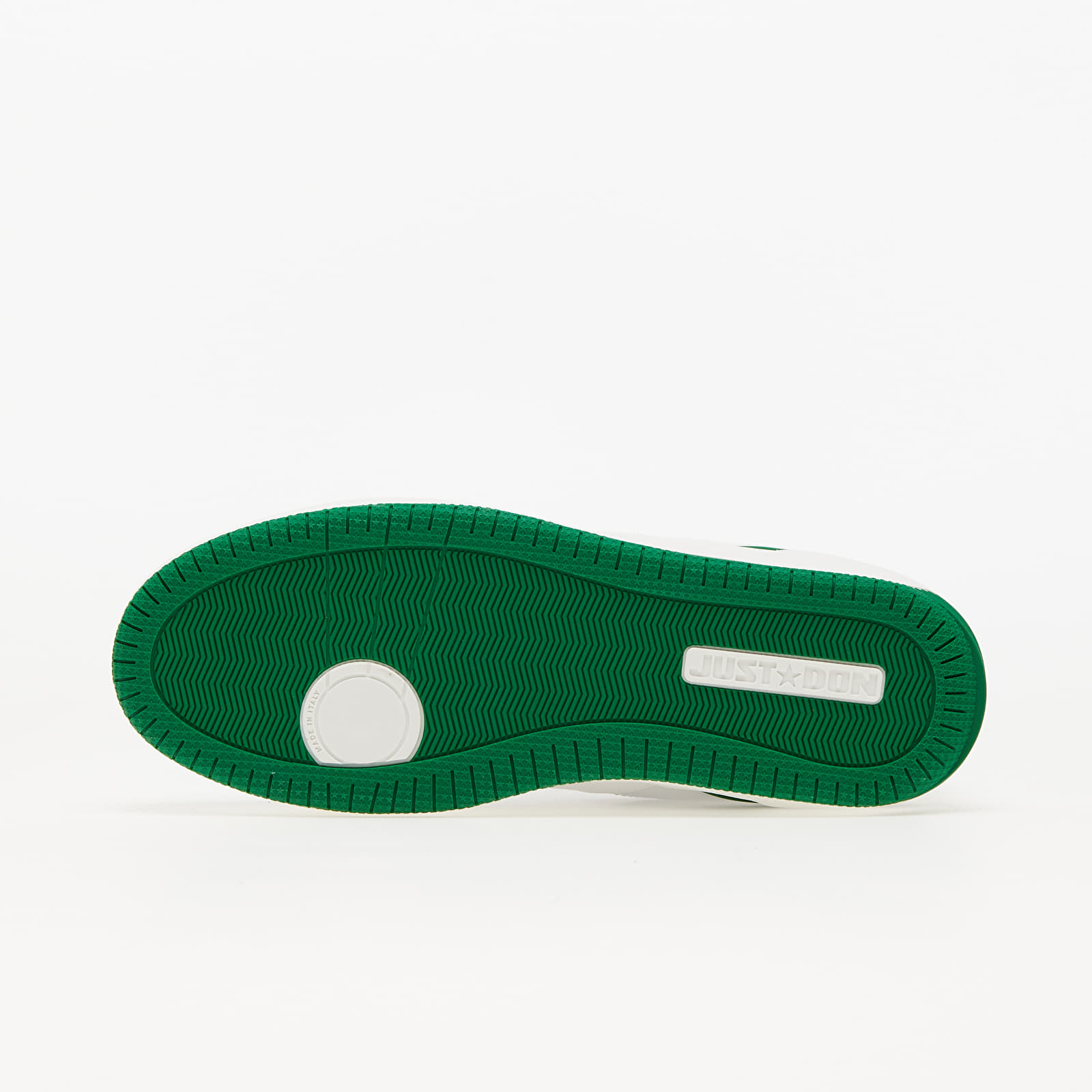 Încălțăminte și sneakerși pentru bărbați Just Don Courtside Low JD3 White/ Green