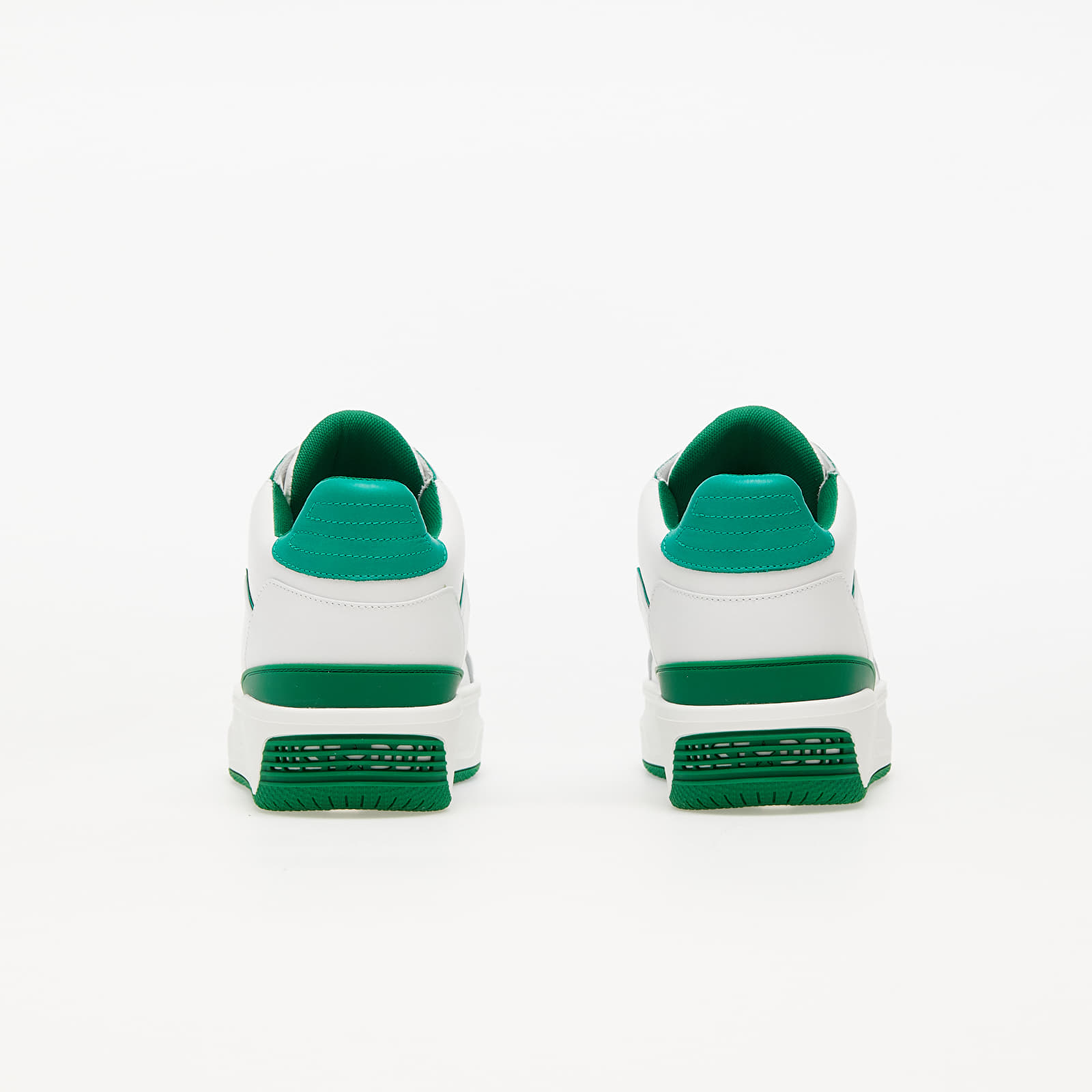 Încălțăminte și sneakerși pentru bărbați Just Don Courtside Low JD3 White/ Green