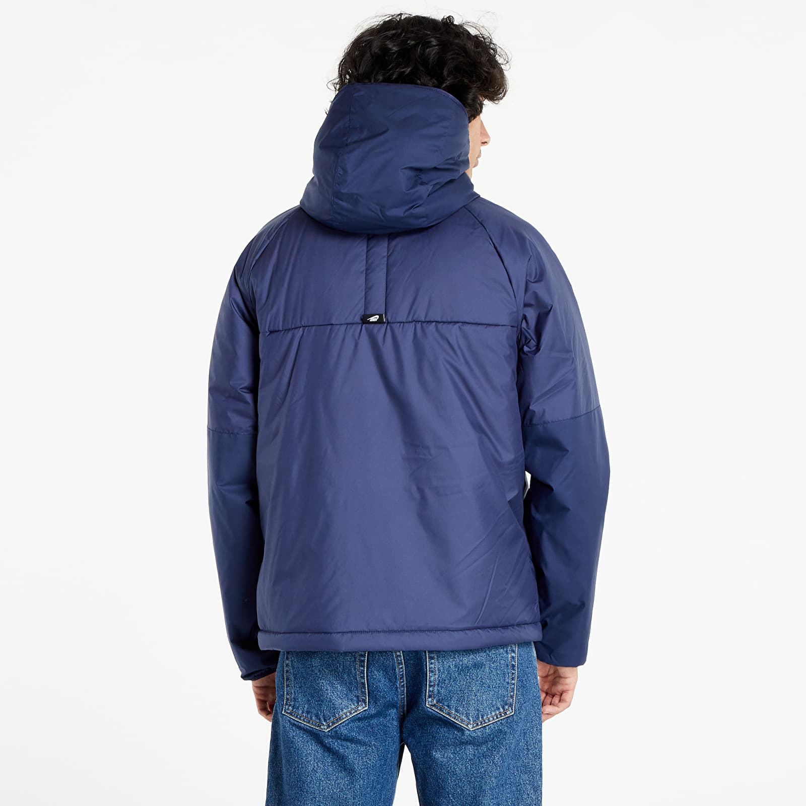 Kabátok Nike Sportswear Therma-FIT Legacy M Hooded Jacket Midnight Navy/ Midnight Navy/ Sail