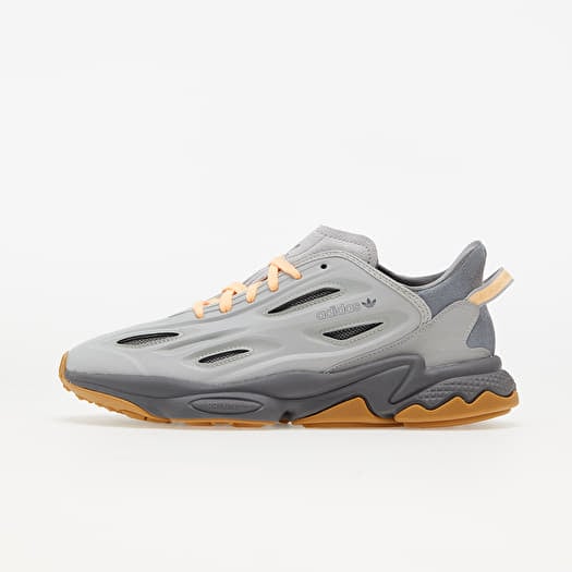 Adidas grey hot sale orange shoes