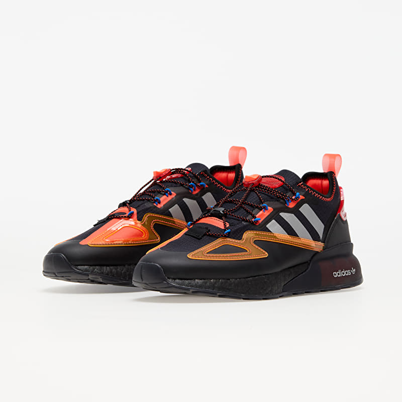 Men's shoes adidas ZX 2K Boost Core Black/ Silver Metallic/ Solar