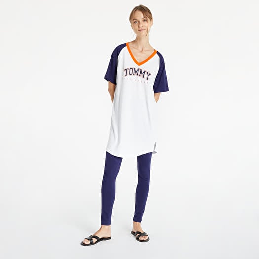 T shirts Tommy Hilfiger League Sleep Nightdress Yale Navy Footshop