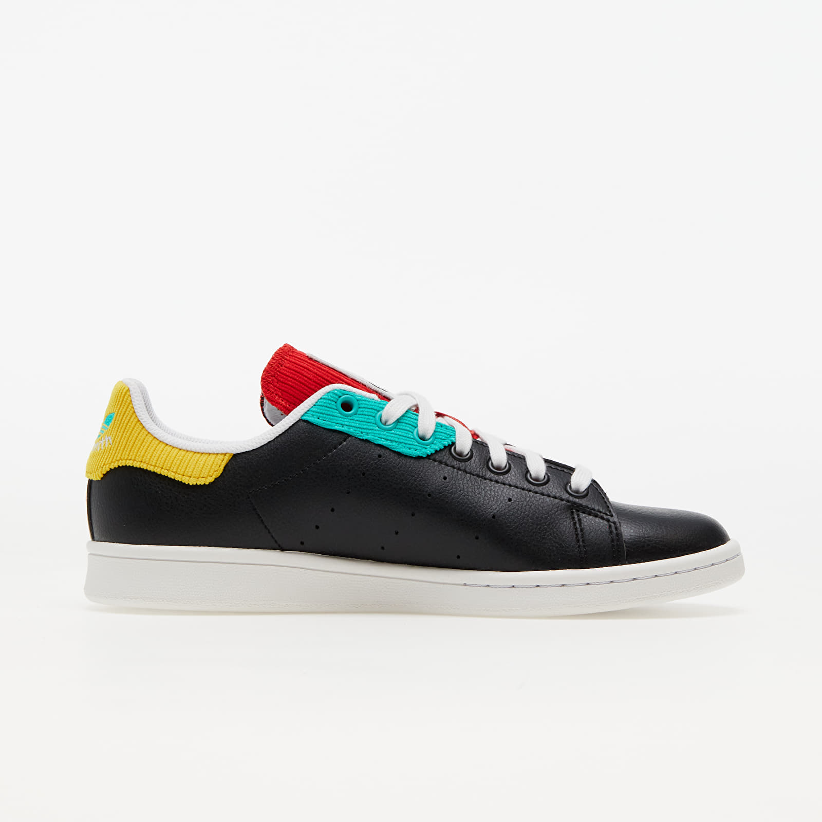 Men's shoes adidas Stan Smith Core Black/ Crystal White/ Royal Blue