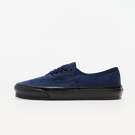 Vans authentic canvas black online
