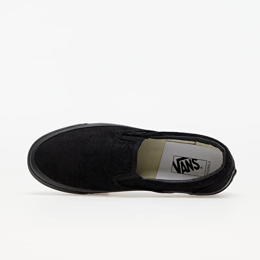 Vans slip on on sale velour