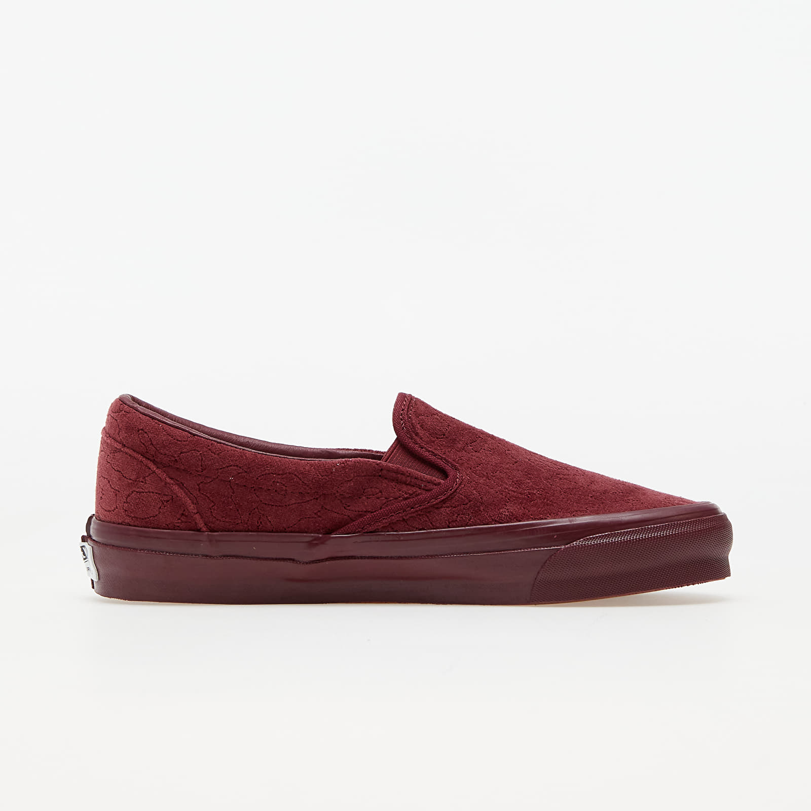Moški čevlji Vans OG Classic Slip-On (Velvet Embroidery) Pomegranate Red