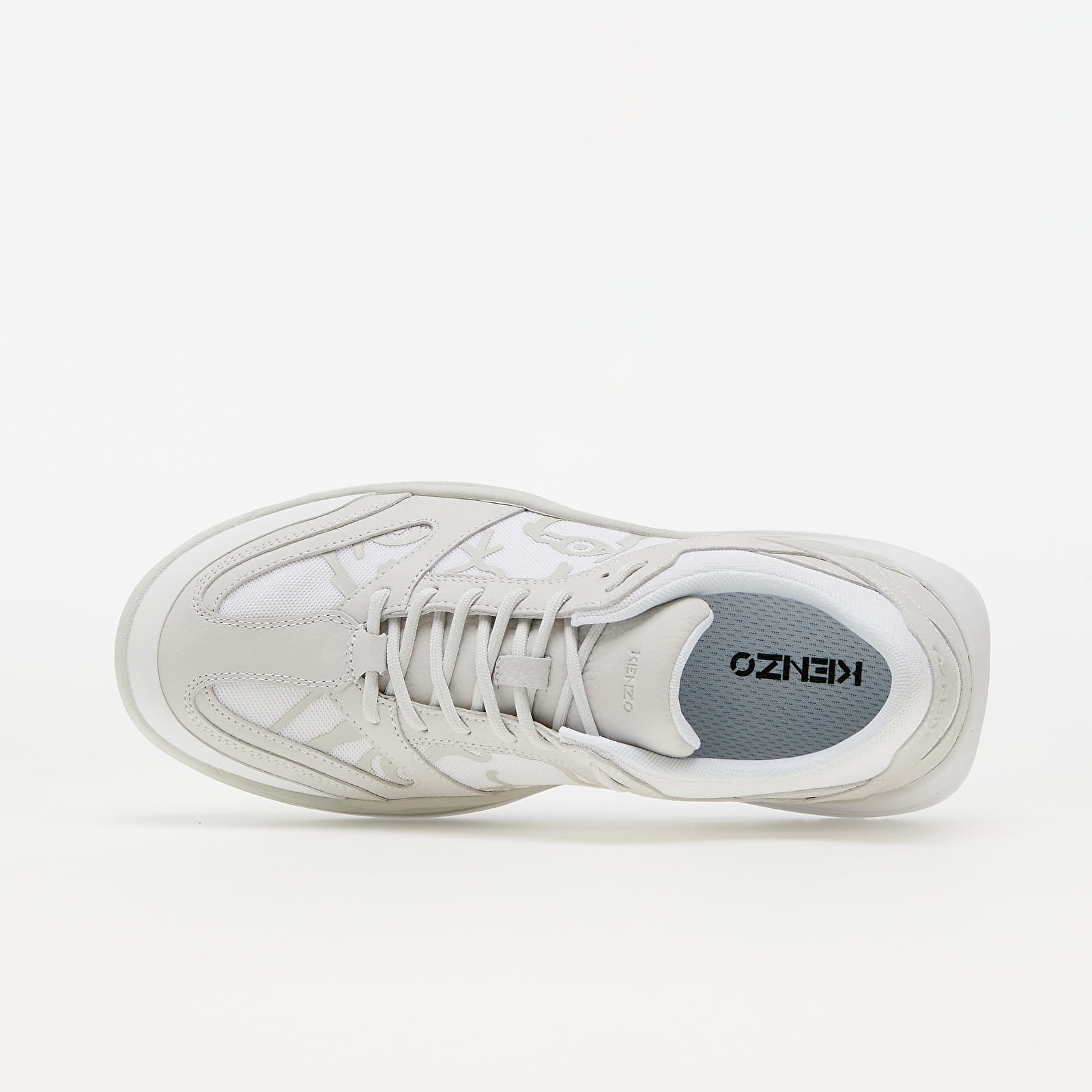 Încălțăminte și sneakerși pentru bărbați Kenzo Work Low Top Sneaker White