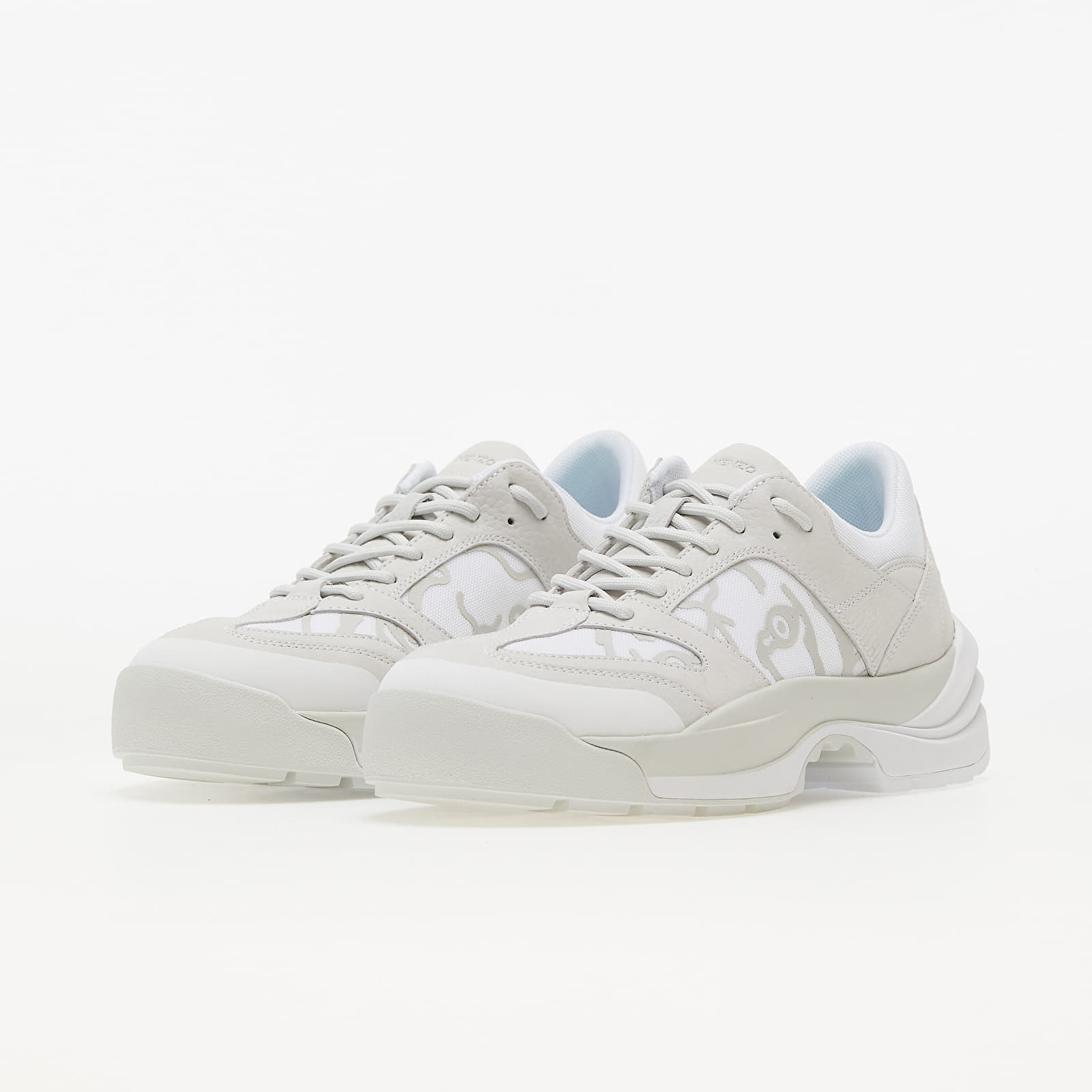 Încălțăminte și sneakerși pentru bărbați Kenzo Work Low Top Sneaker White