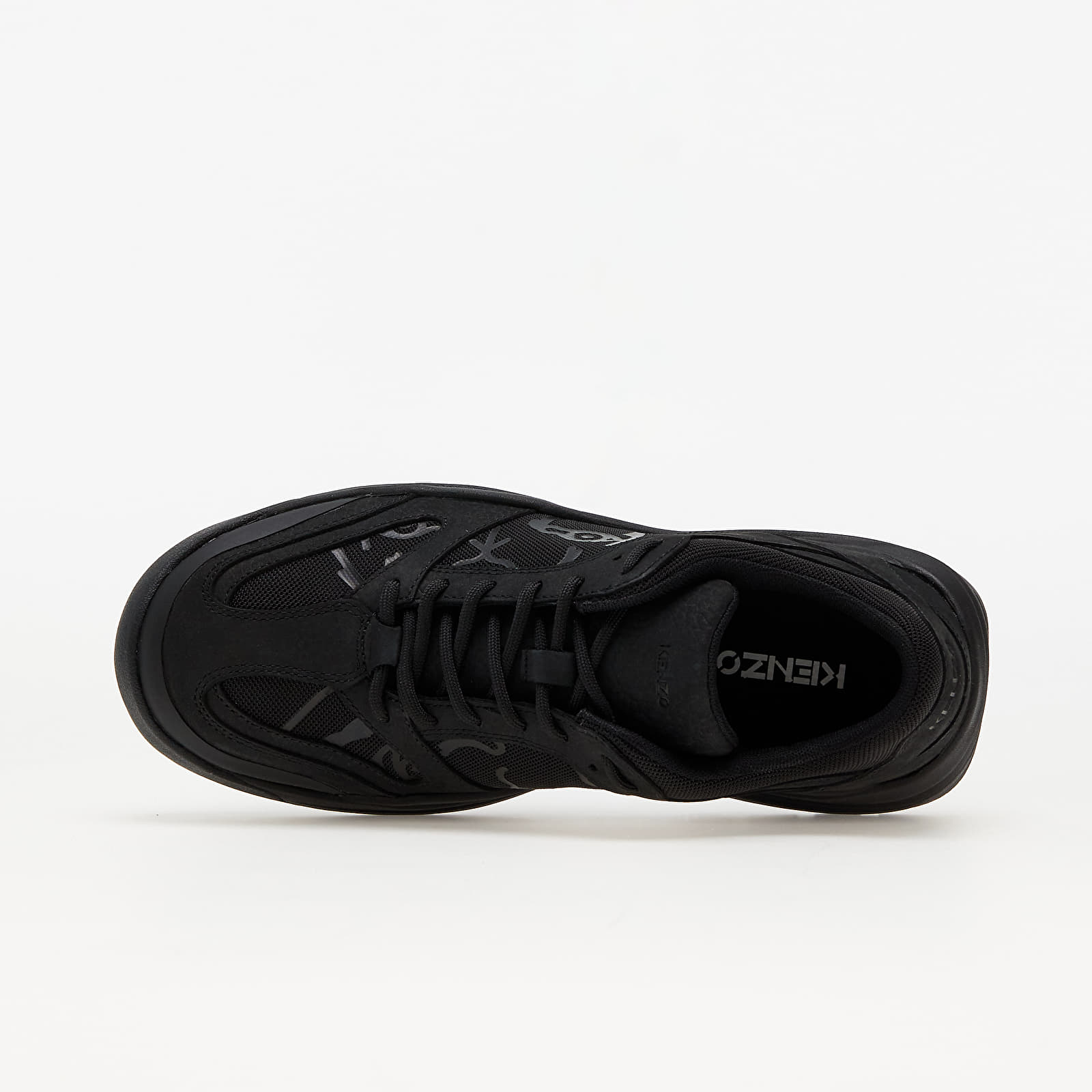 Dámske topánky a tenisky Kenzo Work Low Top Sneaker Black