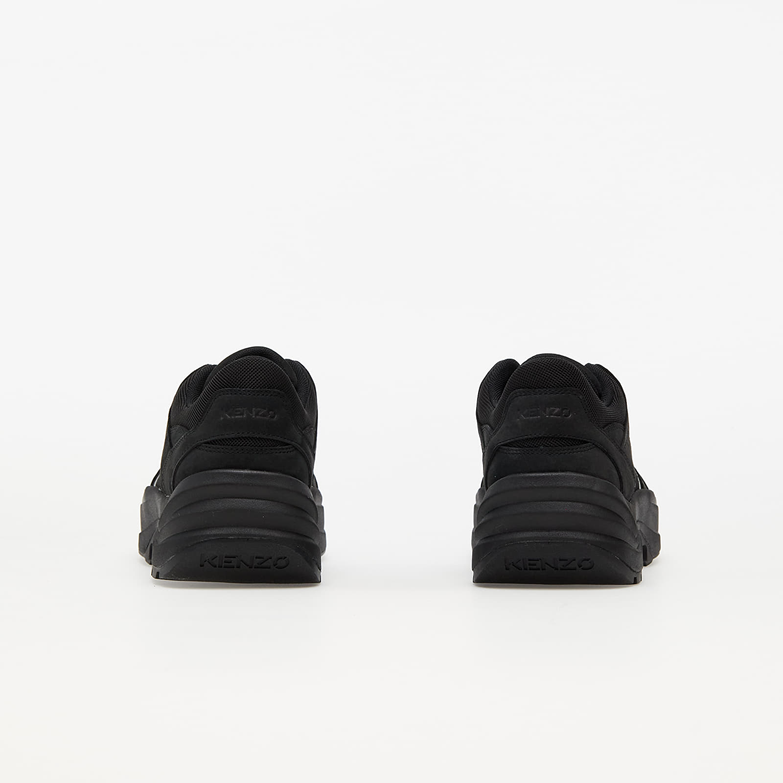 Dámske topánky a tenisky Kenzo Work Low Top Sneaker Black