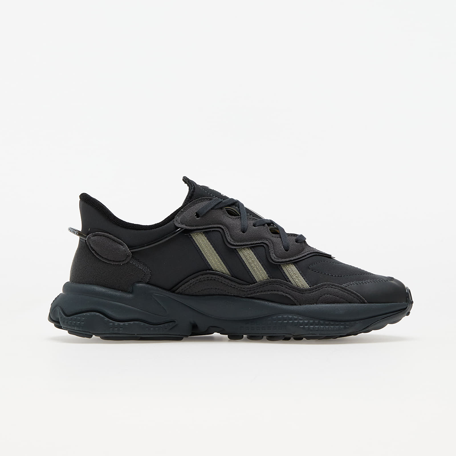 Men's shoes adidas Ozweego Carbon/ Orbit Green/ White