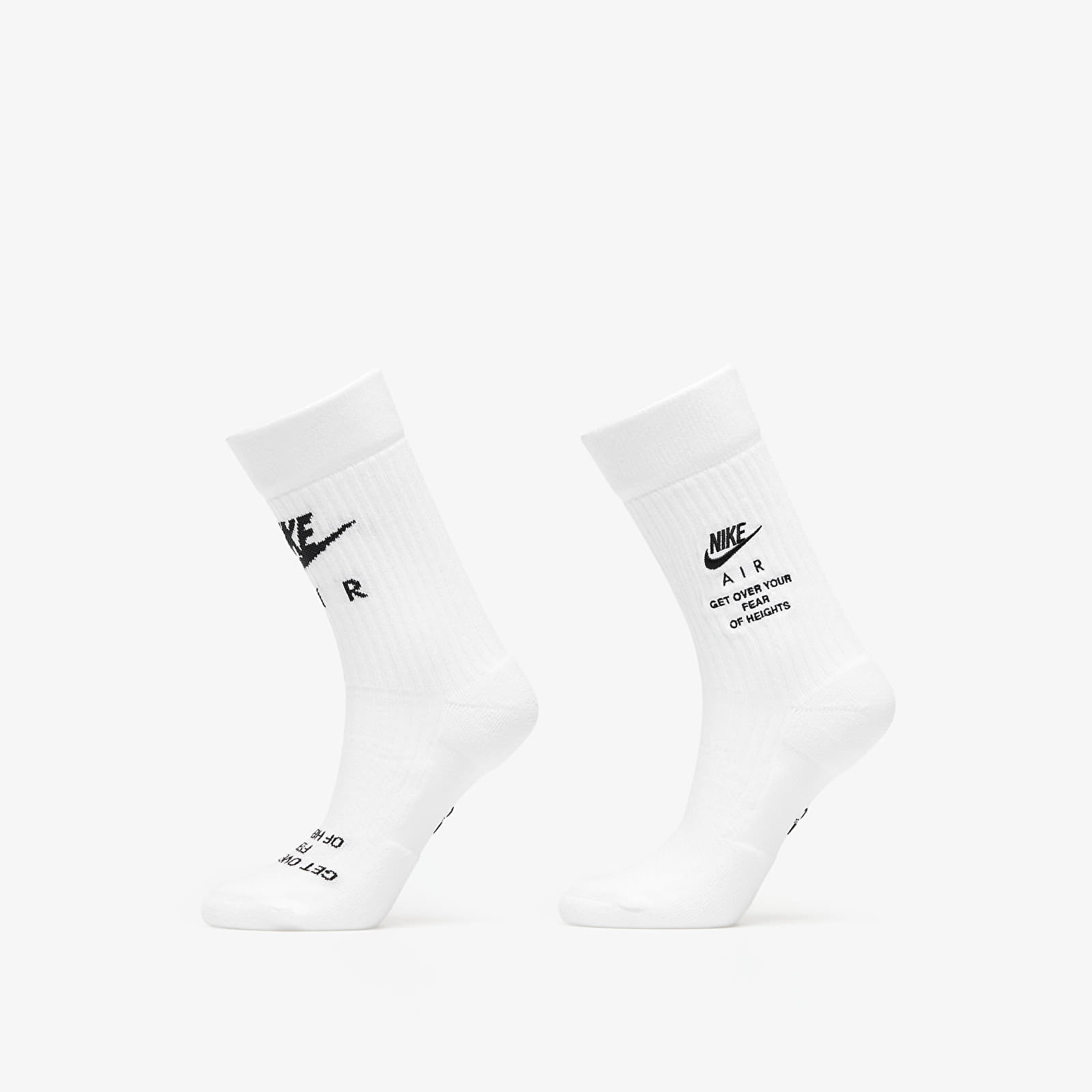 Čarape Nike Crew Socks 2-Pack White/ Black