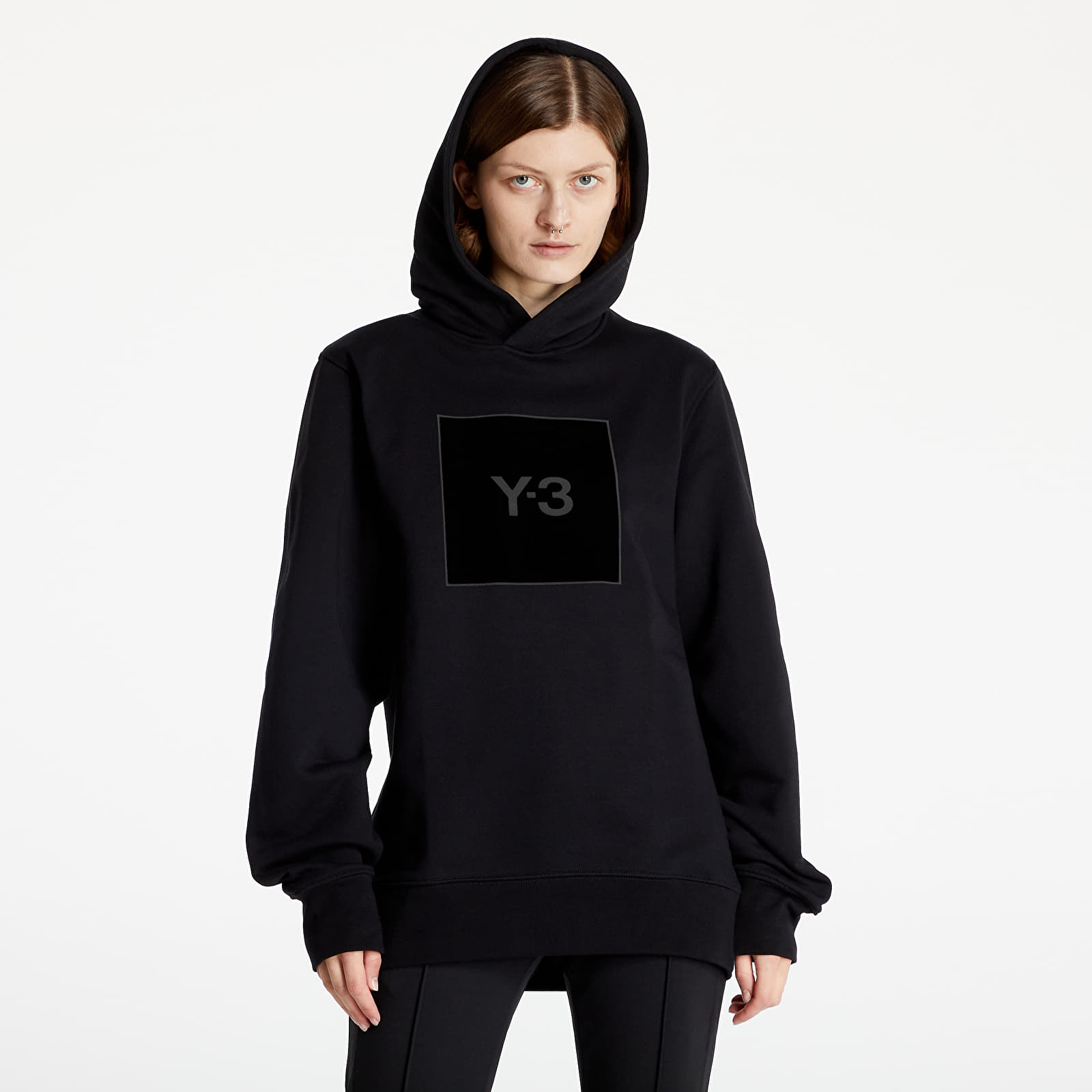 Y-3 Square Label Graphic Hoodie