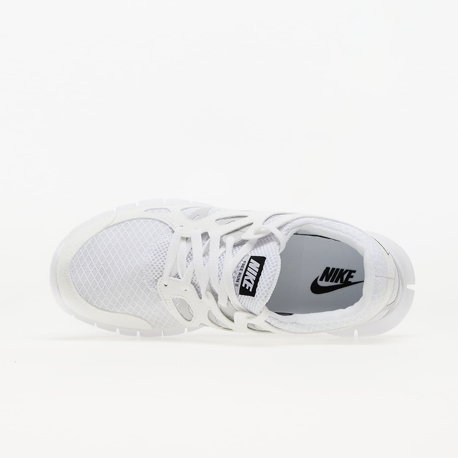 Nike free run shop 2 white mens