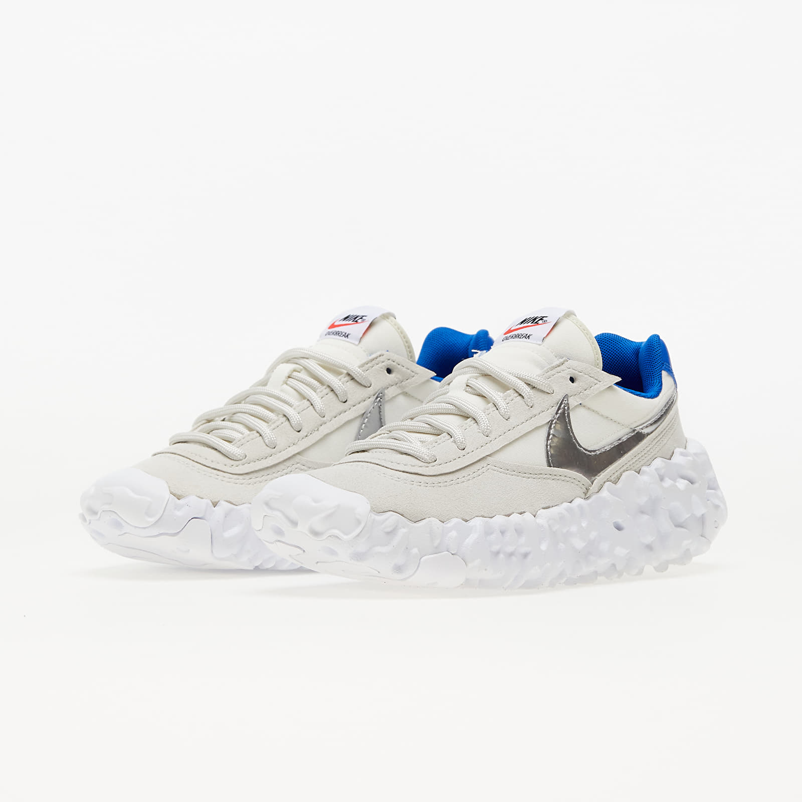 Férfi cipők Nike OverBreak Light Bone/ Metallic Silver-Sail