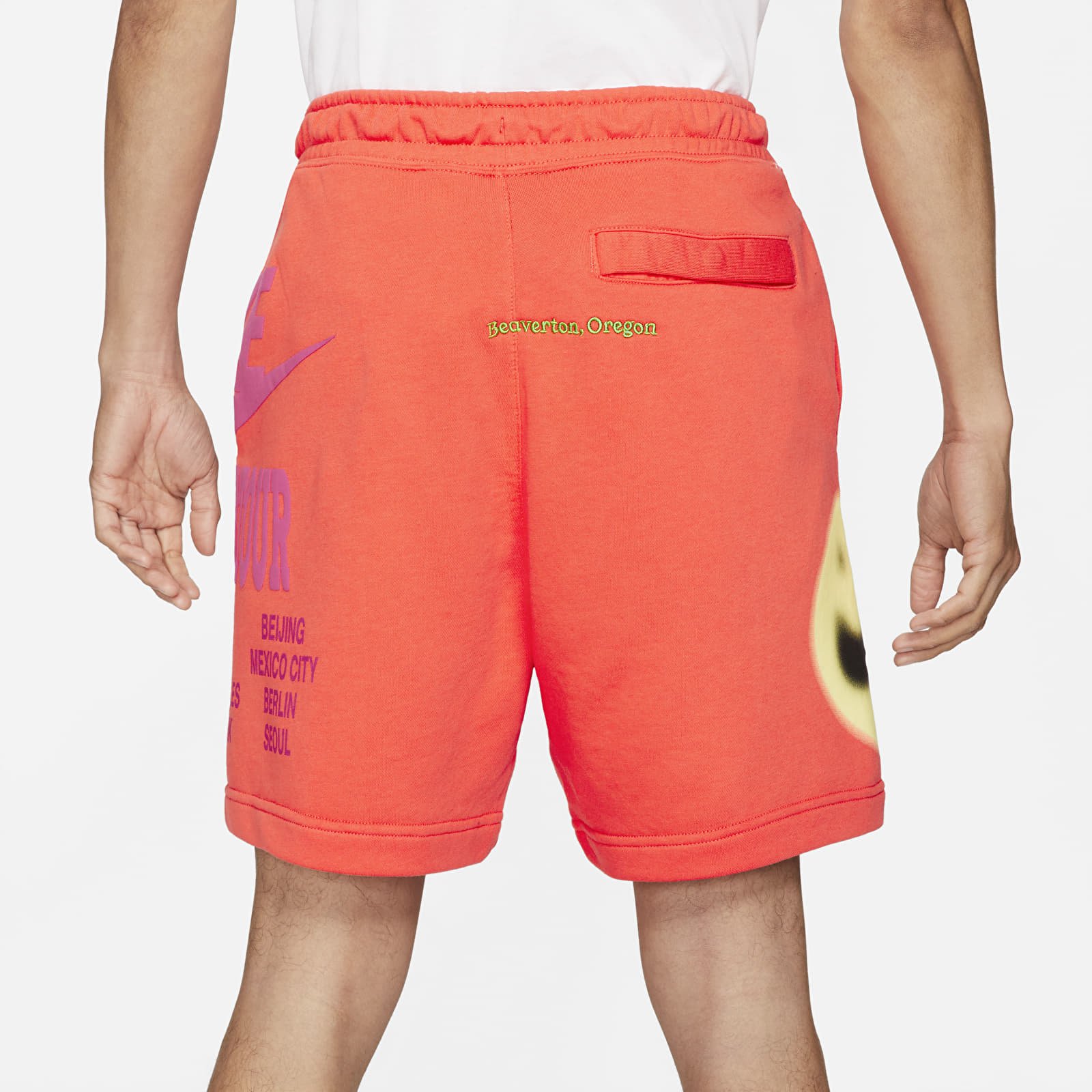 Pantalones cortos Nike Sportswear French Terry Short Worldtour Turf Orange
