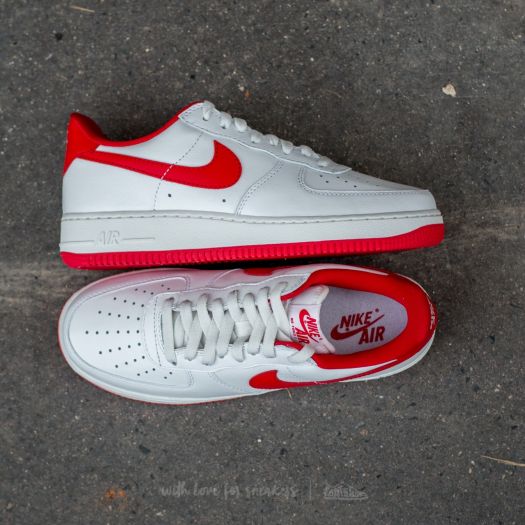 Nike air force 1 low shop retro summit white university red