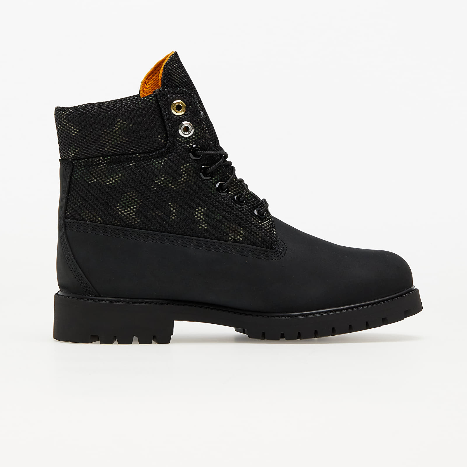 Pánske tenisky a topánky Timberland 6" Heritage Textile Quarter WP Black