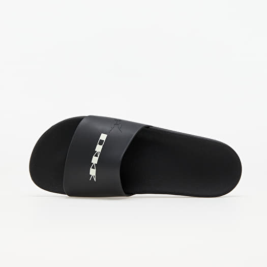 DRKSHDW | RUBBER SLIDE MILK/BLACK スライダーサンダル Rick Owens DRKSHDW Rubber Slide Milk Black | SOMEWHERE®