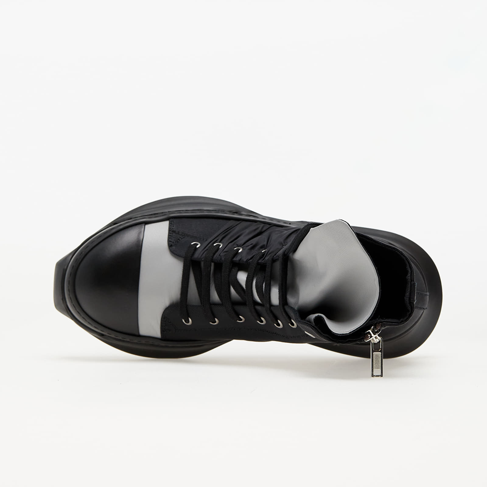 Férfi cipők Rick Owens DRKSHDW Abstract Sneak Black/ Black/ Pearl/ Black/ Black