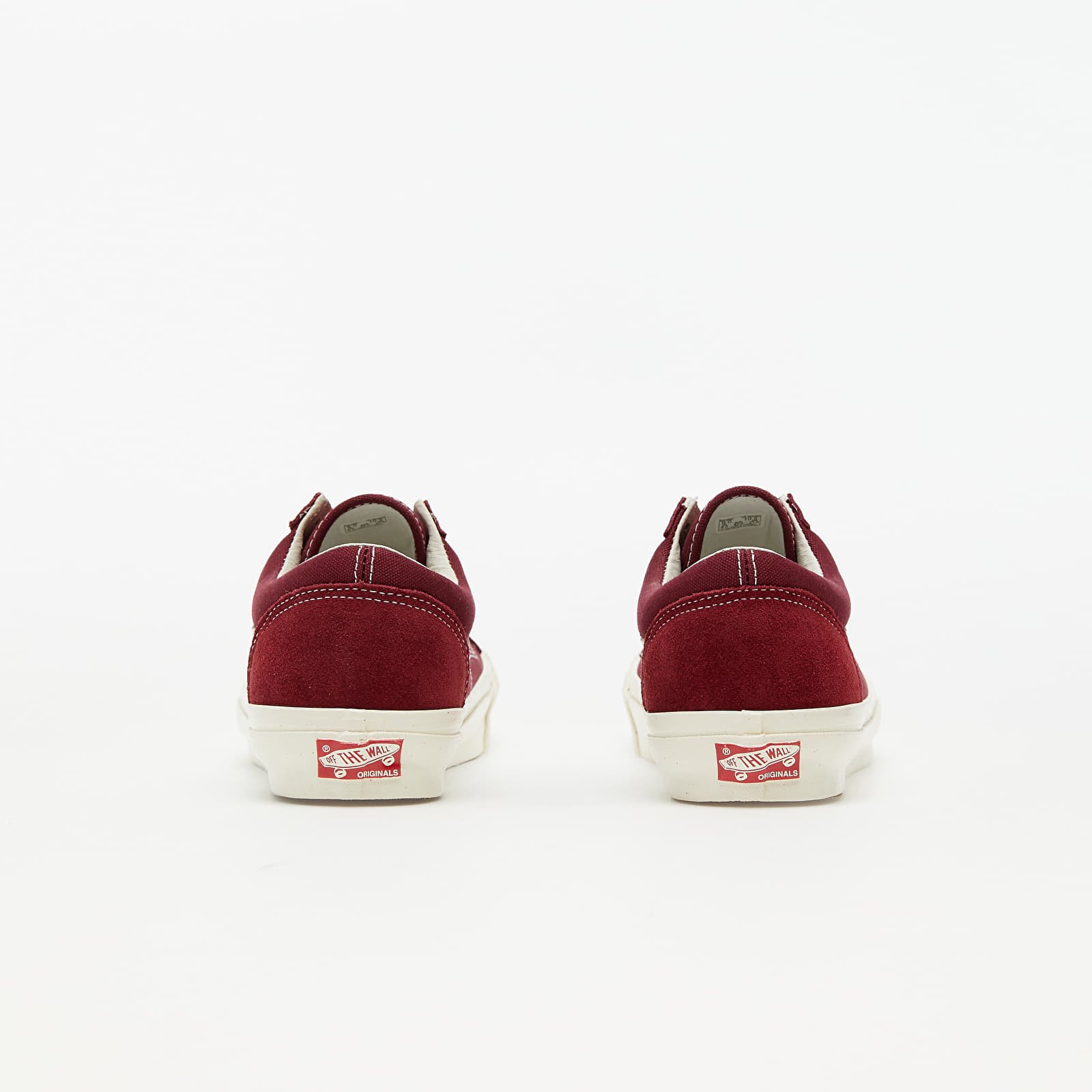 Мужская обувь Vans Vault OG Style 36 LX (Suede/ Canvas) Pomegranate/ Classic White