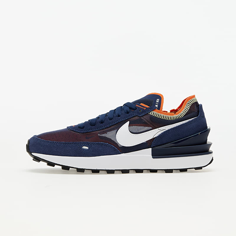 Nike Waffle One Midnight Navy/ White-Orange-Melon Tint | Footshop