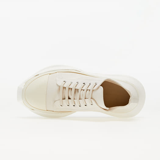 Rick Owens DRKSHDW Abstract Low Sneaks Natural/ Milk/ Milk/ Milk