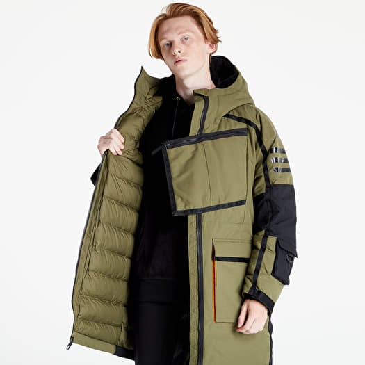 Jackets and Coats adidas Xploric Down Focus Olive/ Eqtora