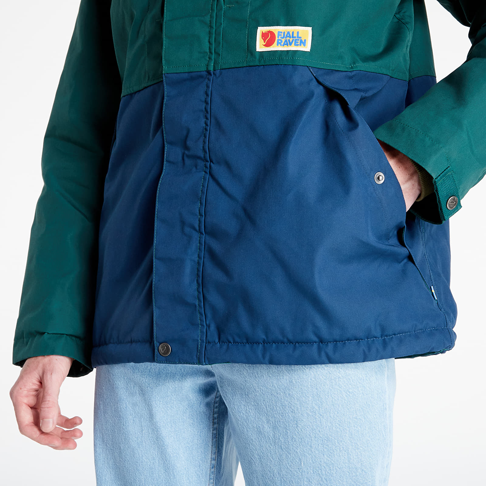 Kabátok Fjällräven Vardag Lite Padded Jacket M Arctic Green/ Storm