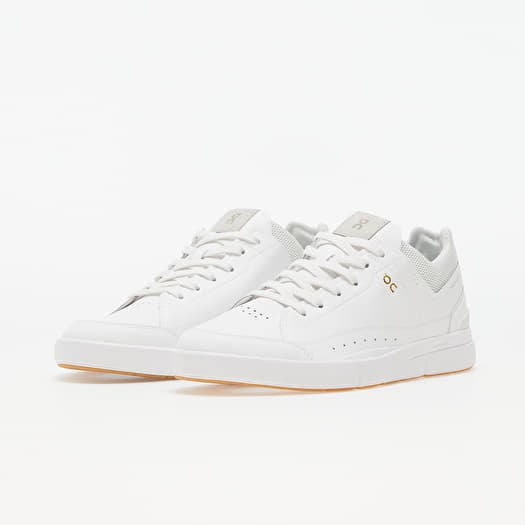 Mens white sales court shoes