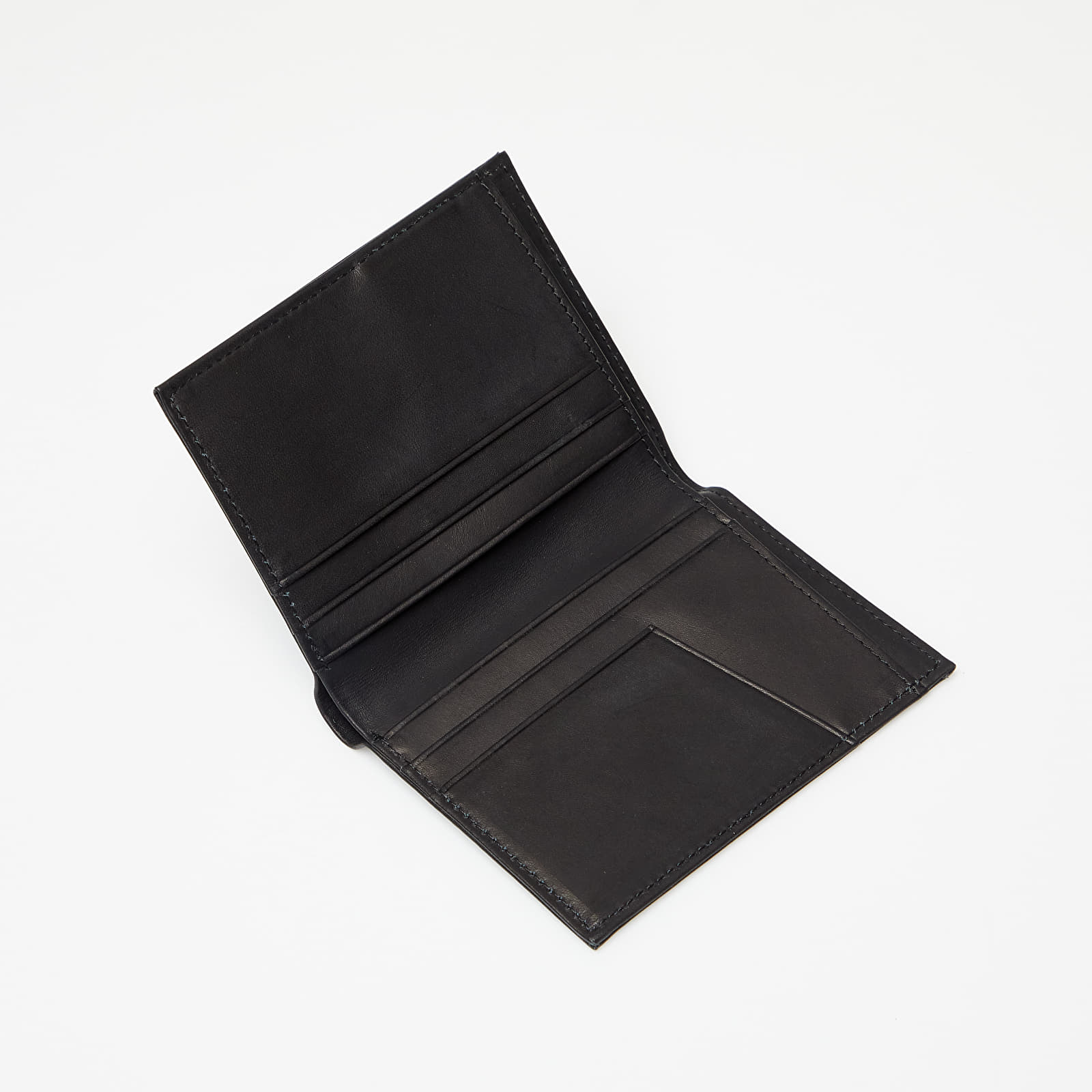 Geldbörsen Carhartt WIP Leather Fold Wallet Black