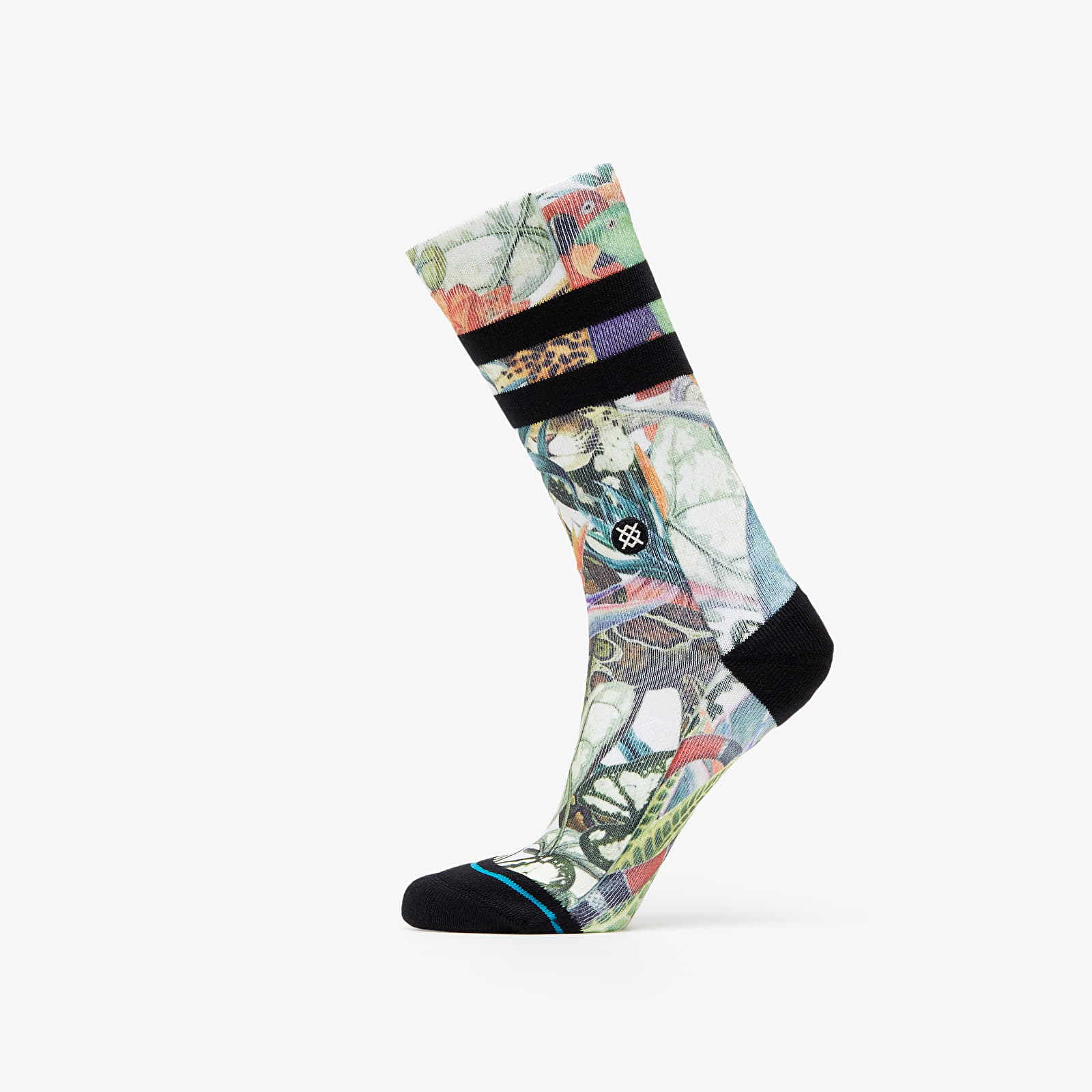 Socken Stance Jungle Life Crew Sock Offwhite