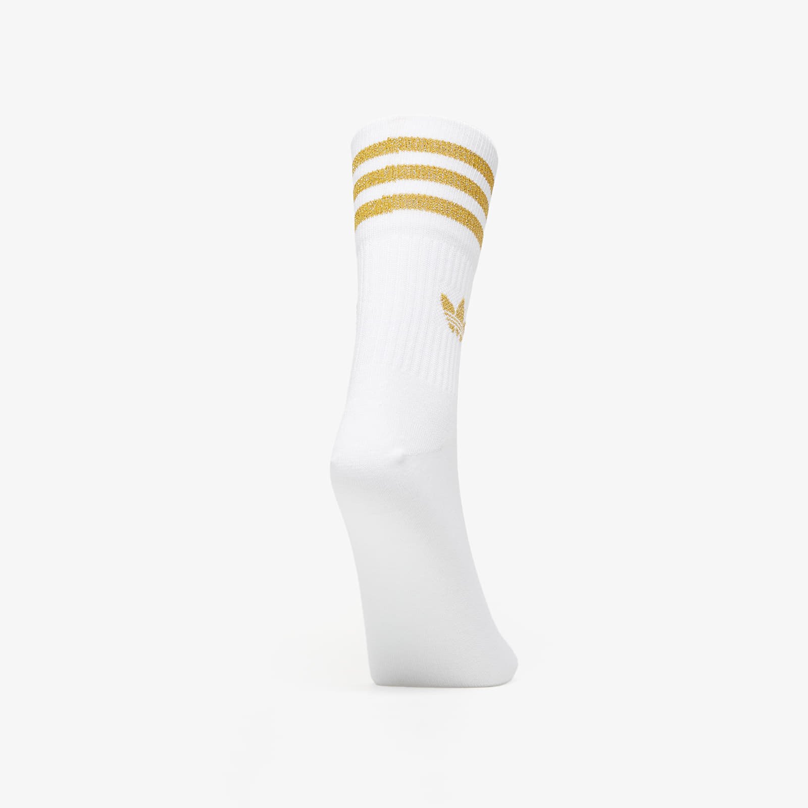 Socks adidas Mid Cut Glt Sock White/ Black/ Victory Gold