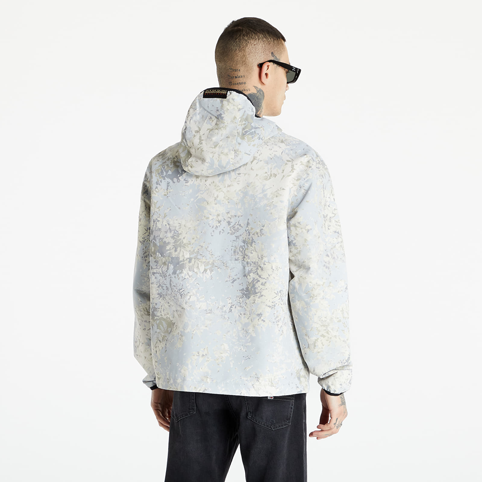 Jakker Napapijri Rf Taika Fall Aop Grey Leaf