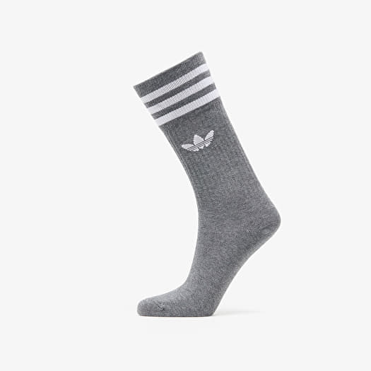 Adidas solid crew socks 3 pairs shop