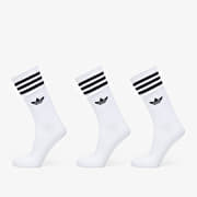 Adidas solid shop crew socks black