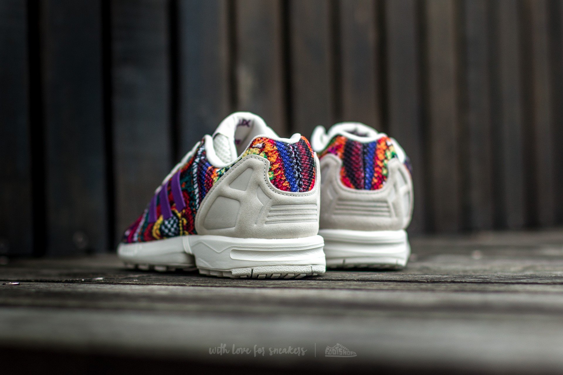 Adidas zx flux w multicolor clearance