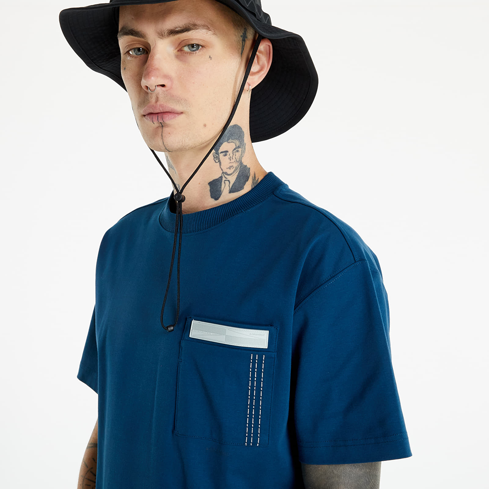 T-shirts A-COLD-WALL* Patch SS T-Shirt Navy