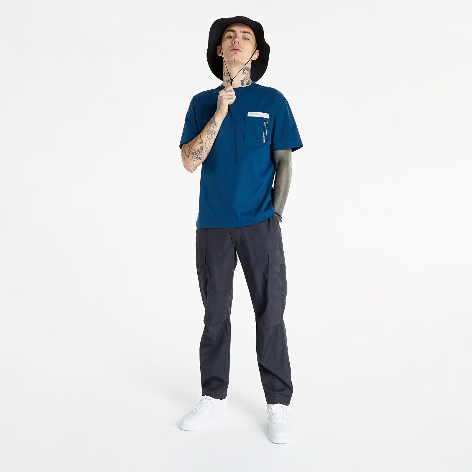 T-shirts A-COLD-WALL* Patch SS T-Shirt Navy