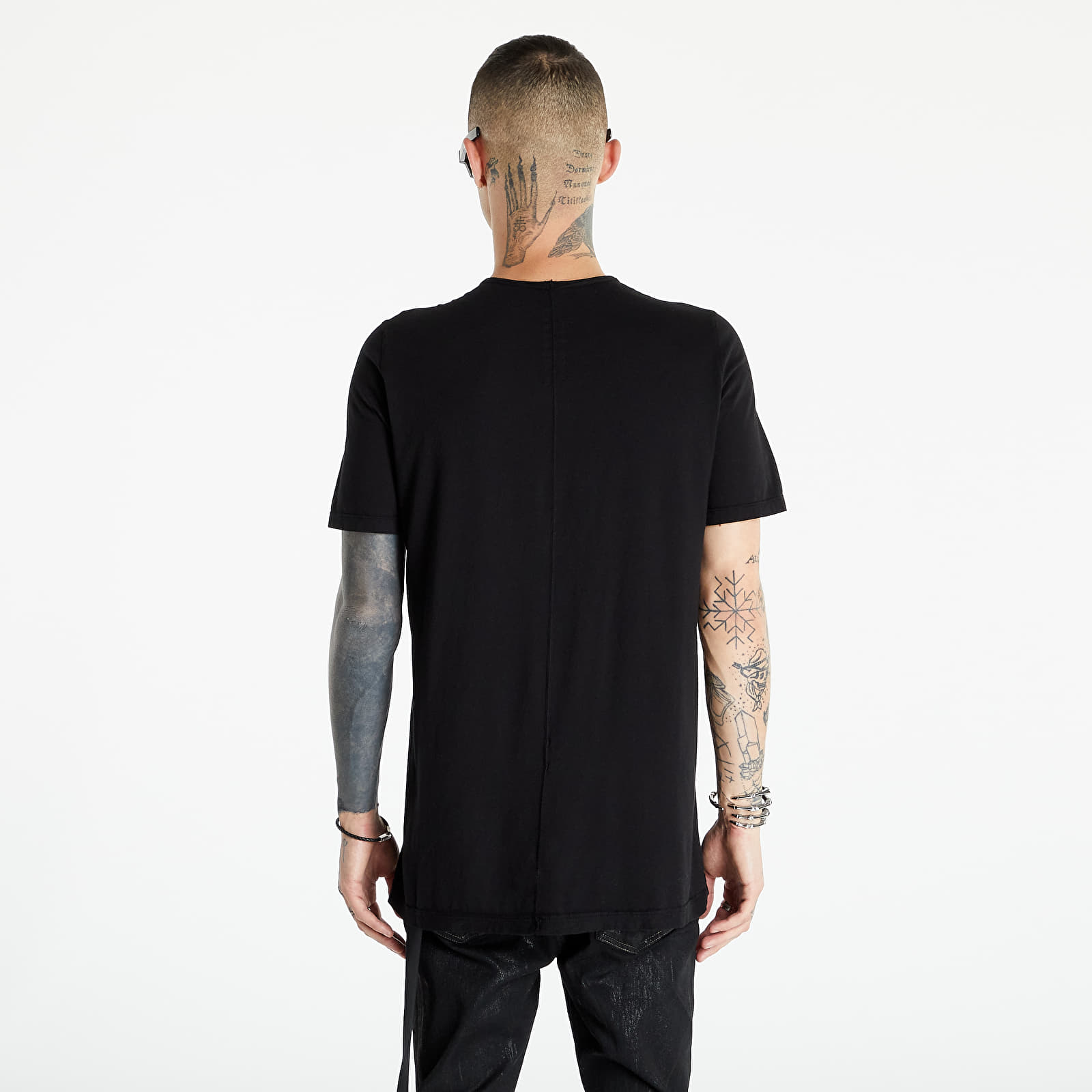 Trička Rick Owens DRKSHDW Knit T-Shirt - Level T Black/ Oyster