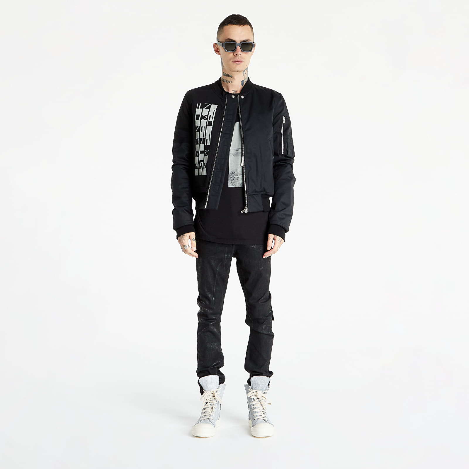 Kelnės Rick Owens DRKSHDW Denim Pants - Detroit Cut Black