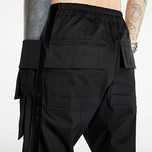Pantalon Woven Pants - Creatch Cargo Cropped Drawstring Black